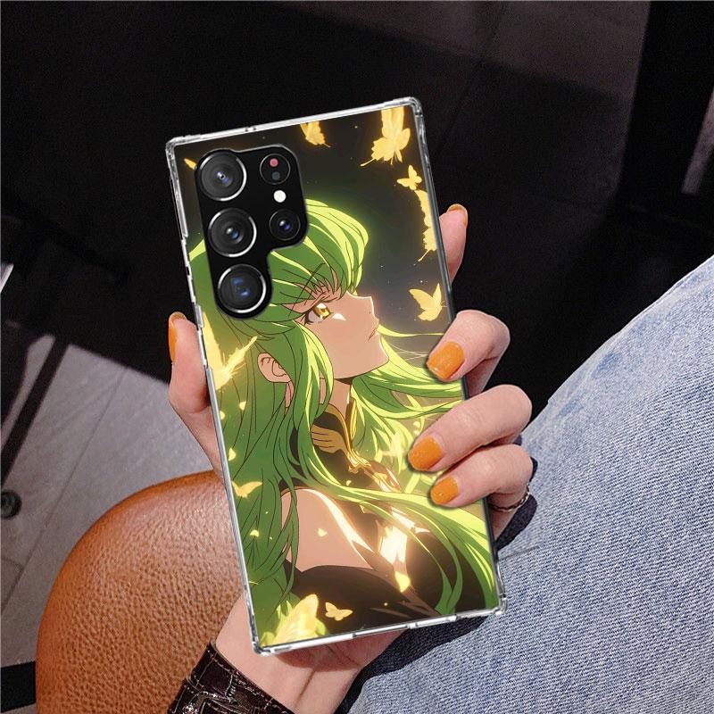 Code Geass Anime Phone Case For Samsung Galaxy S24 S25 Edge S26 Ultra S23 S22 S21 Plus S20 FE + Personalized Print Cover Galaxy