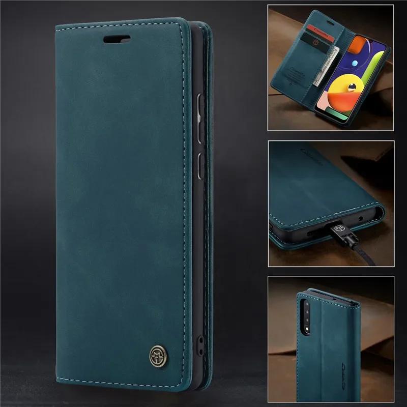 CaseMe Flip Leather Phone Case for Samsung A17 A07 A56 A36 A55 A35 A53 A73 A33 A23 A13 A52 Wallet Card Cover For Galaxy A16 A15 A14 A24 A34 A54 Coque