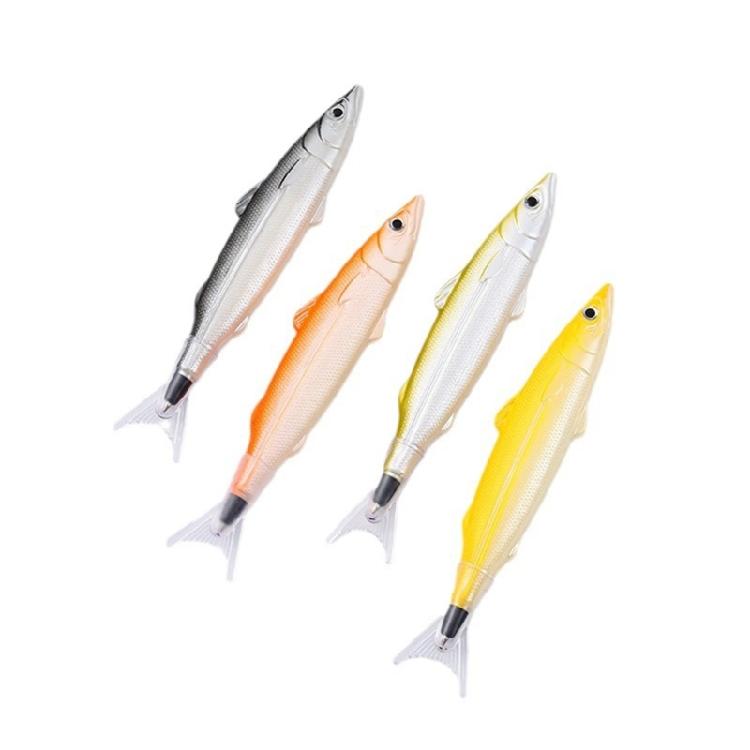 6Pcs Fish Shape Ballpoint Pen 0.5mm Tip Sea Creature Ballpoint Pen Christmas Party Supply for Adult Writing Journaling