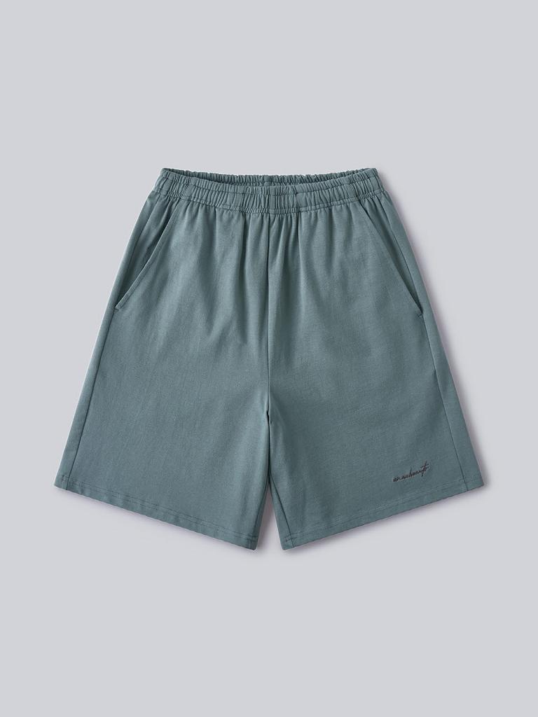 Aenhacheu Bermuda Jersey Shorts_Sagegreen