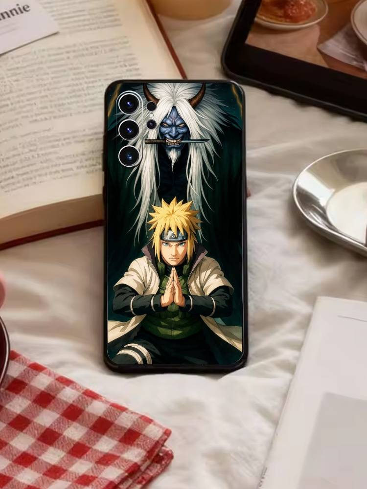 Anime V-Narutos Cover  Phone Case For Samsung S26,S25,S24,S23,S22,S21,S20,Plus,Fe,Lite,Others Black Cover