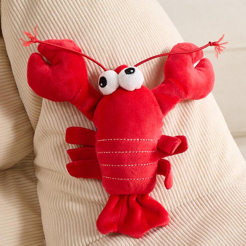 Ocean Series Magnetic Plush Toys: Starfish, Seahorse, Clownfish, Seal, Squid.