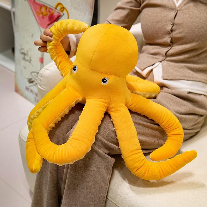 Creative Funny Octopus Plush Toy, Cute Squishy Stuffed Animal, Soft Pillow for Kids Sleep, Birthday Gift for Boys and Girls