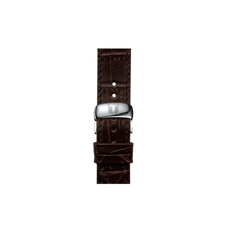 TISSOT Automatic Mechanical Movement Men's Watches Watch 39mm White Dial Stainless Steel Case T055.430.16.017.00