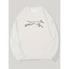 Men's Running Hound Pattern Casual Crew Neck Sweatshirt
