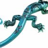 Stereo Gecko Epoxy Casting Mould for Wall Hanging Mount Decor DIY Crafts