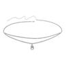 Charm Full Rhinestone Heart Teardrop-shaped Butterfly Pendant Double-layer Bikini Waist Chain for Women Beach Sexy Body Jewelry