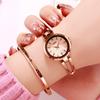 Small Plate Exquisite Alloy Watch, Women'S Medieval Simple Temperament, Small Belt, High-End Quartz Watch