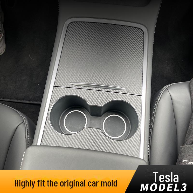 Tesla Model 3/Y Center Console Armrest Protective Film Sticker
