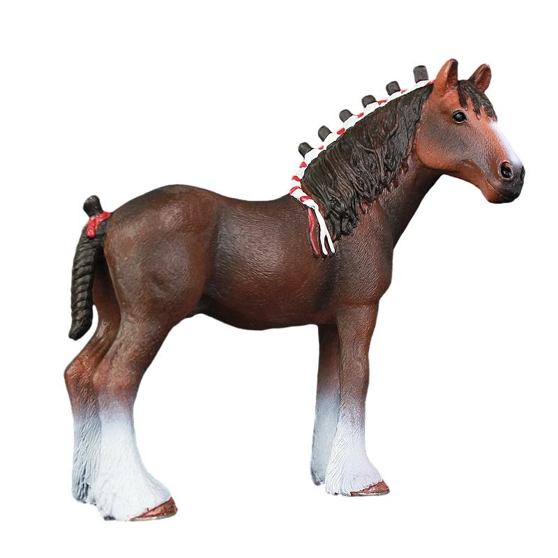 

Pvc Horse Model Toy Realistic And Cute Farm Animal Figurine Perfect Decoration And Gift 12*5.5*12cm