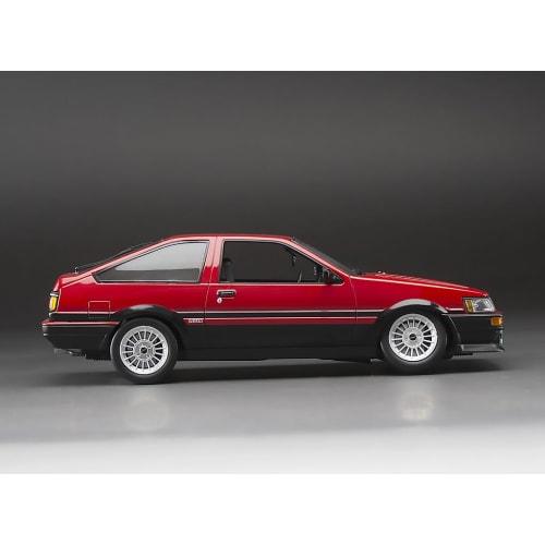 SunStar 1/24 Scale Toyota Corolla Levin AE86 1985 Red/Black Finished Product