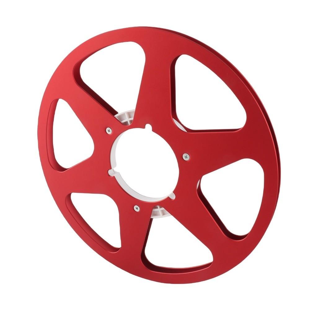 6-Hole Recording Tape Reel 1/4 10.5 Inch for NAB Flange Open Reel Spool For Tape Recorders