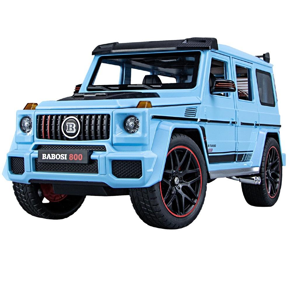 1/18 Mercedes Benz G800 Ordinary Version Without Spray Alloy SUV Diecast Model Collection Ornament Fine Birthday Gift for Friend