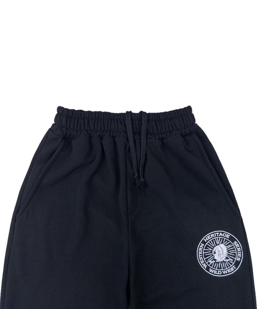 Baseubata Frontier Graphic Pants(Black)