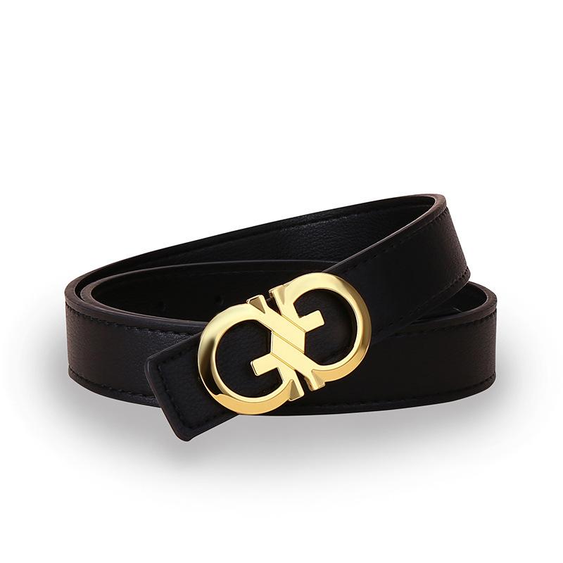 Curea de damă Jeans decorativi de damă cu curea din imitație de piele Cataramă simplă de înaltă calitate cu 8 caractere