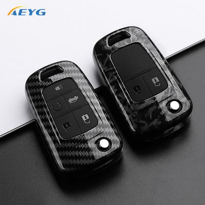 Abs Carbon Fiber Car Key Case Cover For Chevrolet Cruze Aveo Trax Sail Malibu Captiva Opel Vauxhall Astra J Corsa Insignia Mokka