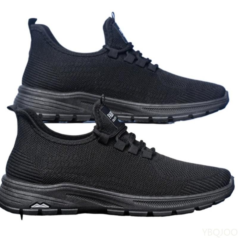 Spring  Autumn New Men's Shoes Breathable Casual Shoes Versatile Soft Bottom Lightweight Simple Comfortable Durable Sports Shoes