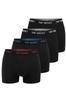 Top Secret Men' Cotton Boxer Shorts 4 Pack Size