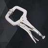 OIMG 5-inch Flat-Head C-Clamp Locking Pliers