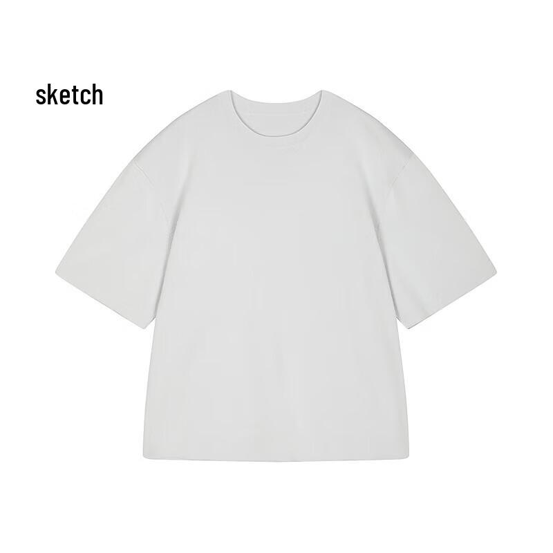 CROQUIS Men s Loose Fit Short Sleeve Knit Top L