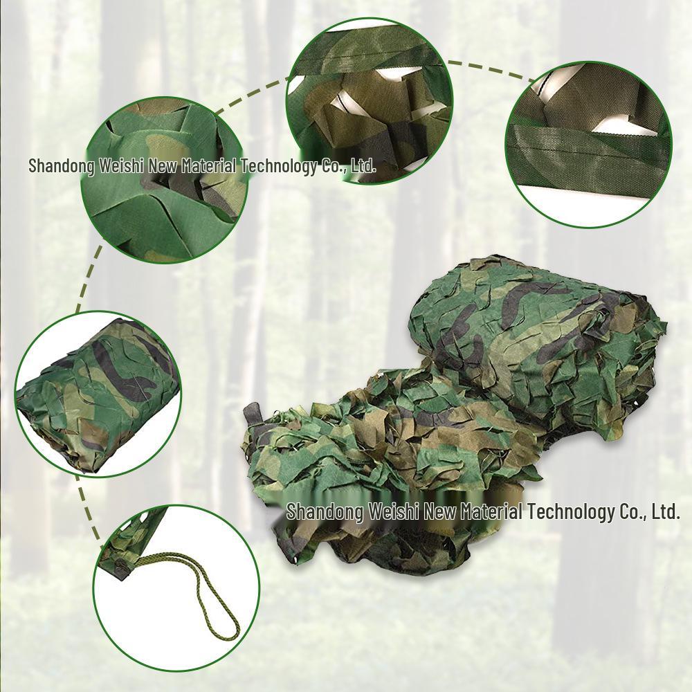 Jungle Flower Camouflage Net for Anti-Satellite and Aerial Photography — Outdoor Equipment and Greening Cover