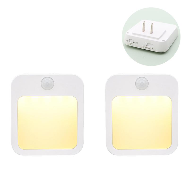 Motion Activated Night Light With Plug-in Design And 120° Detection Angle For Home Décor Lamp