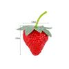 20Pcs Artificial Strawberry DIY Fake Fruit Set Plastic Simulation Fruits for Party Decor Home and Wedding Ornaments
