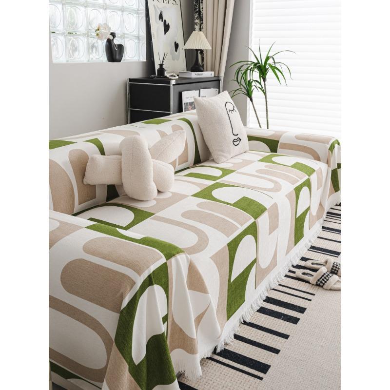 

Водонепроницаемый чехол для дивана из шенилловой ткани, универсальный чехол для диванной подушки Four Seasons, пылезащитный, простой в уходе чехол для дивана 180*130cm