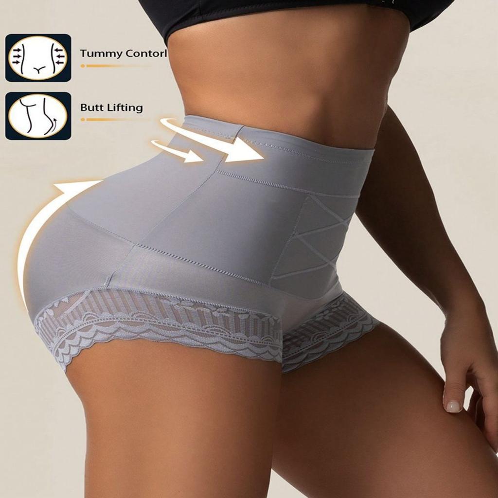 High-Waisted Abdominal Shaping Panties for Women - Postpartum Girdle with Buttocks Lifting & Tummy Control, Strong Body Shaping, Breathable Mesh Back