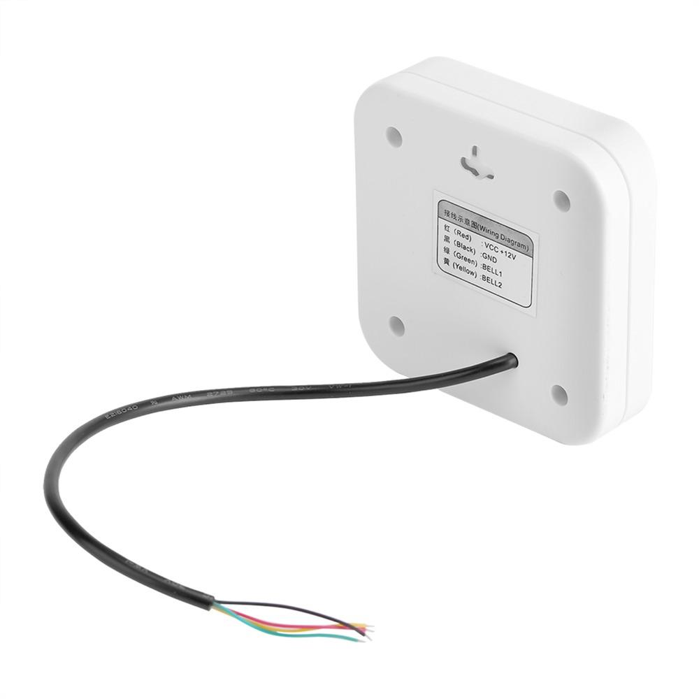 DC 12V Door Bell Mechanical Chime Door Access Control System Modern Wired Doorbell Chime Office