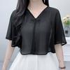 Breathable French Design Chiffon Scarf Stole Thin Shoulder Wrap Fashion Accessory For Casual Wear and Formal Occasion