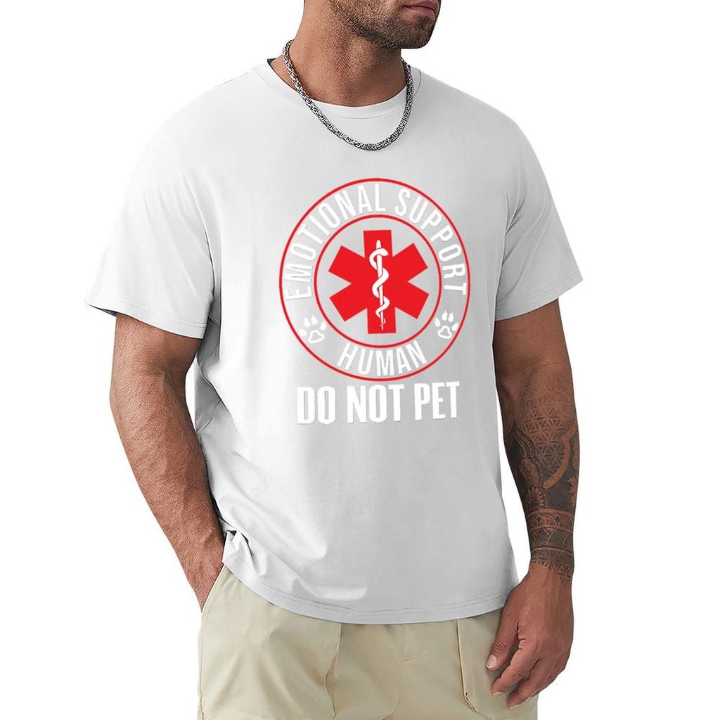 Emotionale Unterstützung HuUnisex Nicht streicheln Servicehund Liebe Humor T-Shirt Übergröße Fitness Sport T-Shirt