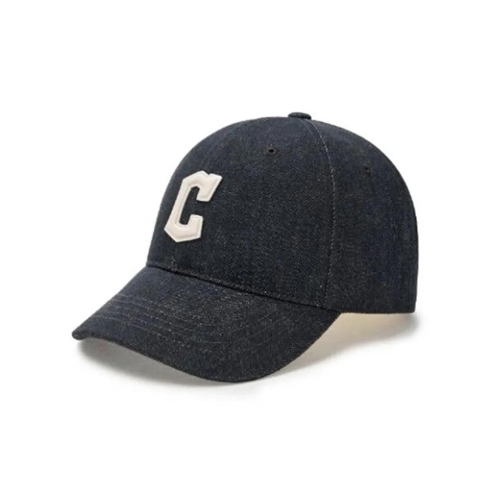 [MLB] Cap JQT 3ACPD015N-45CGS Denim New Structure Ball Cap Cleveland Guardians FREE