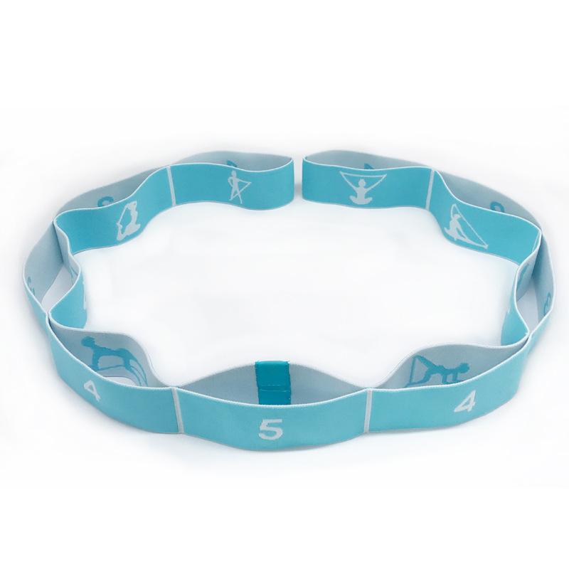 Vícedílný pás na taneční jógu Pomůcky natahovací pás natahovací pás na jógu Pomůcky na jógu pro začátečníky