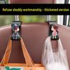 Cute 3D Cartoon Car Seat Back Hooks - Couple Collection