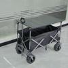 Portable Outdoor Utility Cart with Adjustable Table