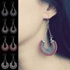Tibetan Jewelry Vintage Drop Earrings Handmade U Shape Dangle Earrings for Women Brincos Fashion Ethnic Earrings