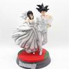 31cm Dragon Ball Gk Wukong'S Life Wukong Qiqi Wedding Scene Static Statue Handmade Model Ornament  Fans