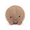 Cute Coffee Cake Plush Pendant Soft Stuffed Food Toy Fluffy Keychain Gift for Kids Birthday Christmas Bag Home Decor