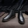 40~46 Chelsea Boots Men  Brand Comfortable Fashion Leather Men Boots #KD5232