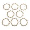 Kupplungs-Reibscheiben-Kit-Satz für Yamaha YZ125 E/F/G/H/J/K/L/M/N/P/R/S 1993-2018