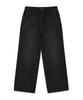WACKY WILLY Basic Weite Jeans Schwarz