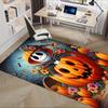 Office Rug Pumpkin Jack Halloween theme 3D Printed Anti-Slip Rug-Machine Washable for Living Room