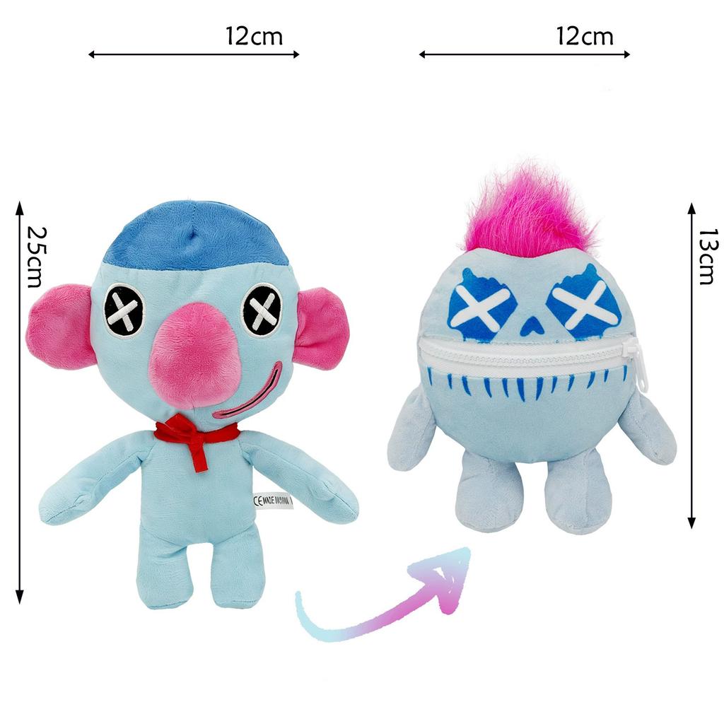 New Styles Horror Game Plush Time 5 Giblet Chum Chompkins Plush Doll Cute Anime Peripherals Toy Birthday Christmas Gift