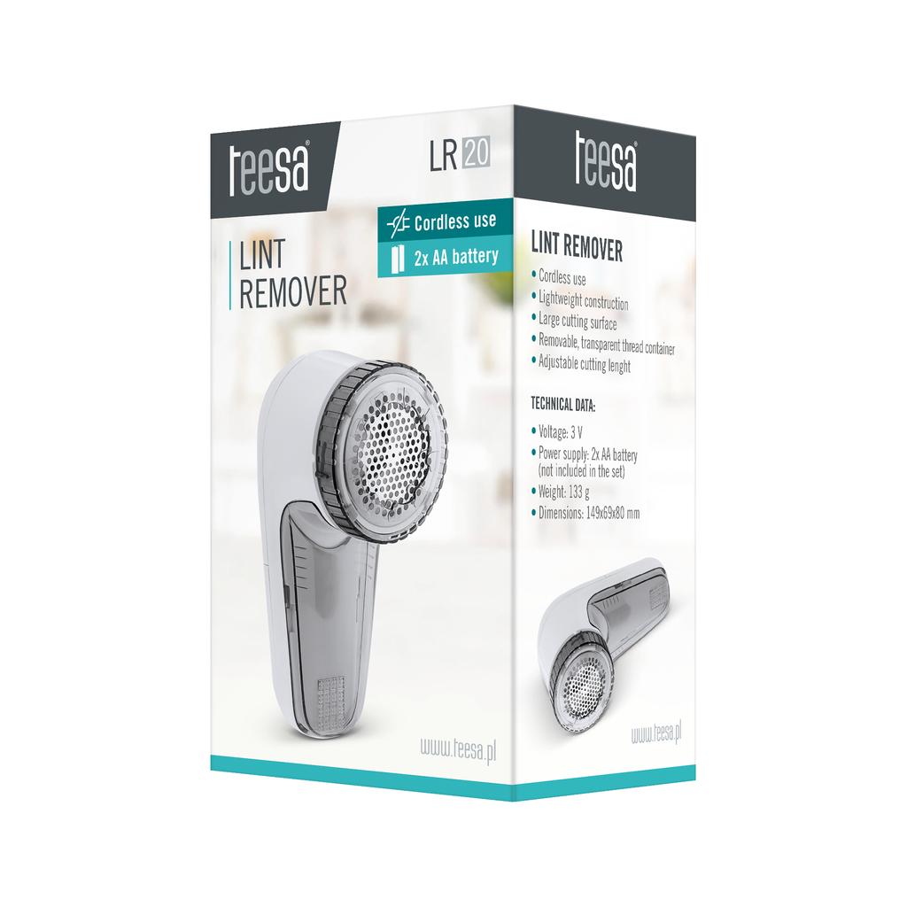 Teesa LR20 strong shaver for clothes, sweaters, and fabrics