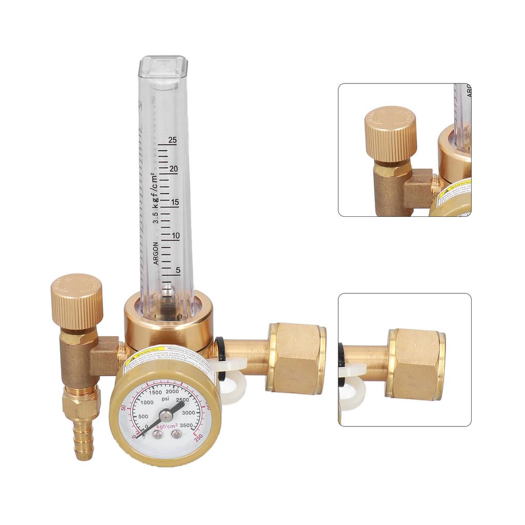 Welding Regulator Valve Brass Flowmeter CO2 Gas MIG Welding Machine Accessories OBC?191