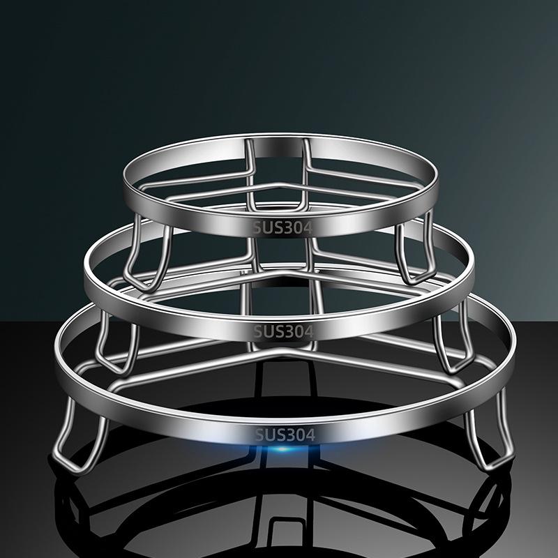 304 Stainless Steel Universal Steamer Rack & Support for Steamed Vegetables, Frying Pan, Water Bath, & Steaming Plate