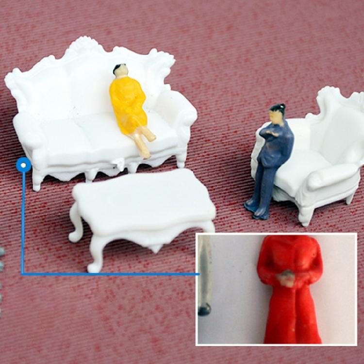25Pcs Assorted Poses Model Train Layout Miniature People Figurines Perfect For DIY Crafts And Exhibits Decoration