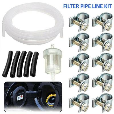 Car Air Parking Heater Tube Oil Pipe For Webasto Eberspacher Diesel Heater Fuel Tank Sender Pipe Pick Up Hose Kit Hose Clip