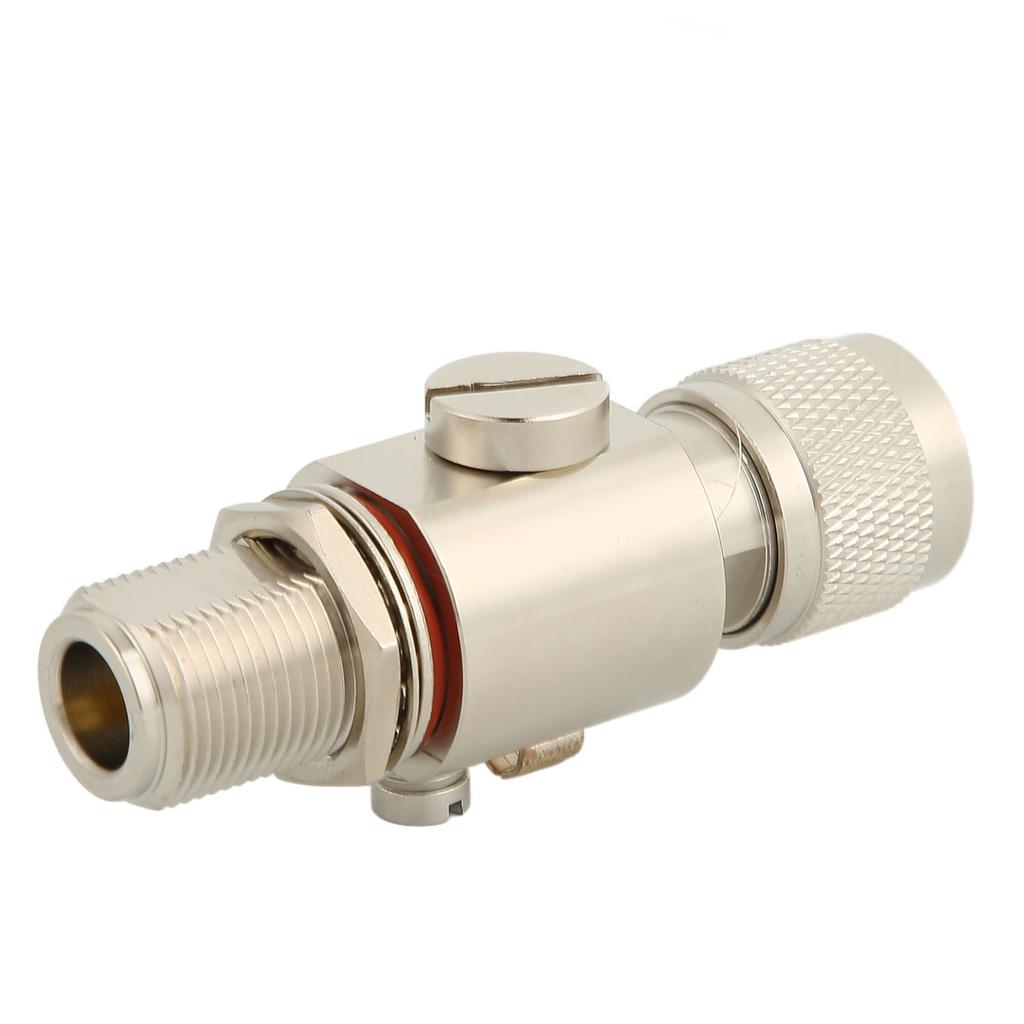 Lightning Arrestor 200W DC 0MHz to 6GHz IP67 Waterproof N Type Coaxial Arrester for Indoor Outdoor